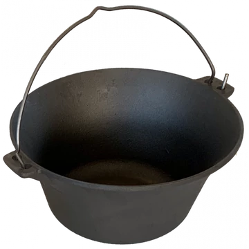 Öntvény gulyás bogrács 16 L