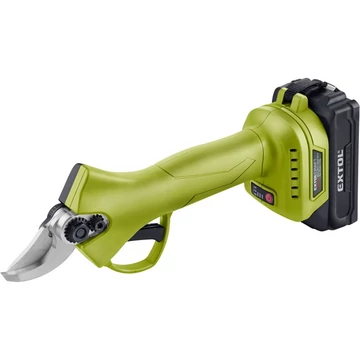 Extol Craft akkus metszőolló, Power Share, 20V, kefementes motor, 1db 2000 mAh Li-ion akku + 1 db töltő