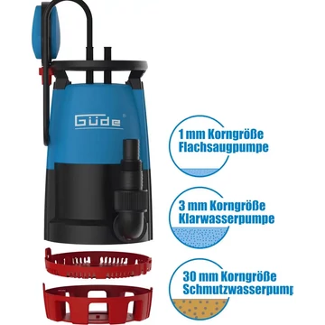 Güde Kombinált búvárszivattyú GS 751 3in1