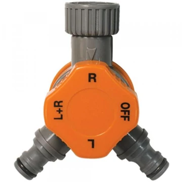 LUX Y csapcsatlakozó 3/4" 2-utas, csapos 