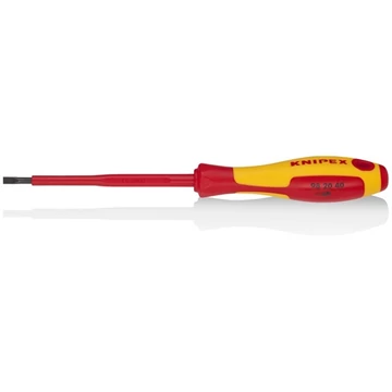 Knipex csavarhúzó VDE lapos 4.0x0.8mm