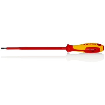 Knipex VDE csavarhúzó lapos 4.5x0.8x180mm, többkomponensű nyél