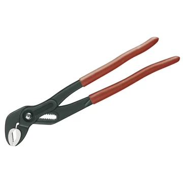 FORTUM vízpumpa fogó "Hunter", 185mm, 60CrMoV18-5, foszfátozott, gumírozott markolat 