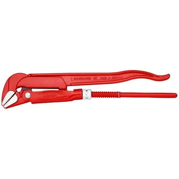 Knipex csőfogó egyenes pofával 45° 1''