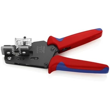 Knipex precíziós huzalcsupaszító fogó alakkésekkel barnított 2.5-10.0 mm2