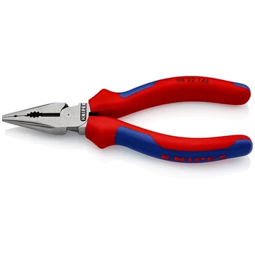 Knipex hegyes kombinált fogó polírozott, többkomponensű markolattal 145mm