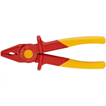 Knipex VDE műanyag műszerészfogó 180 mm 