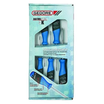 Gedore 3k csavarhúzó készlet, 5 részes TORX csapos T10-T30 (2163 TXB-05)