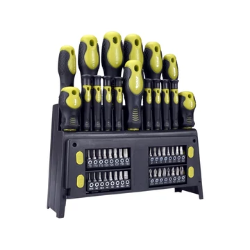 Extol Craft csavarhúzó készlet 49 db, CrV, mágneses, 4db lapos + 4 db PH + 8 db órás csavarhúzó + BIT-ek, műa. tartóállvány, bliszteren