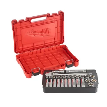 Milwaukee racsnis dugókulcs készlet 1/2" 28 részes 4932471864