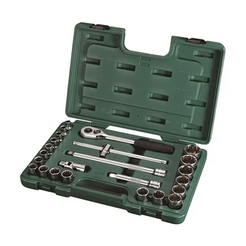 Sata dugókulcs készlet 1/2" 24 részes 12-szögű (9-32 mm)