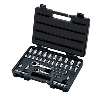 SATA átmenő dugókulcs készlet 1/4" és 3/8" 30 részes
