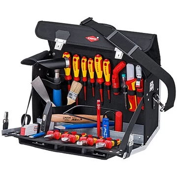 Knipex Classic szerszámtáska 23 villanyszerelő szerszámmal (Elektro)