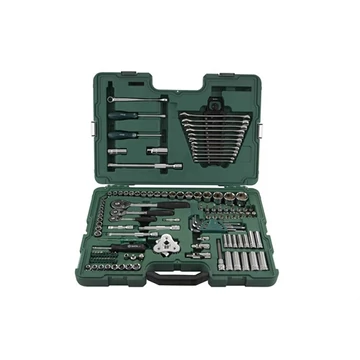 Sata dugókulcs készlet 1/4, 3/8, 1/2" 122 részes (autószerelő)