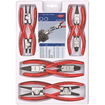 Knipex seeger-fogókészlet 8 részes