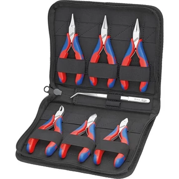 Knipex elektronikai fogókészlet 7 részes