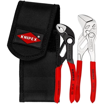 Knipex mini vízpumpafogókészlet 2 részes, övtáskában