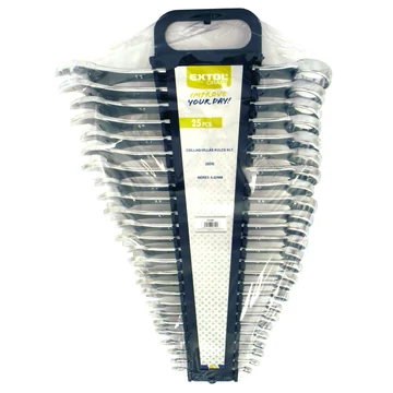 Extol Craft csillag-villás kulcs készlet, műanyag tartóban; W.S. ; 25db, 6-32mm
