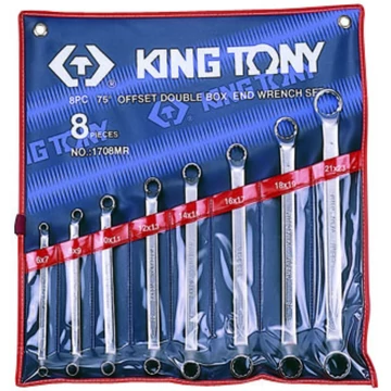 King Tony 8 Részes Csillagkulcs Készlet 6-23 Mm