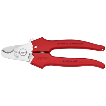 Knipex Kábelolló fröccsöntött műanyag markolat 165 mm