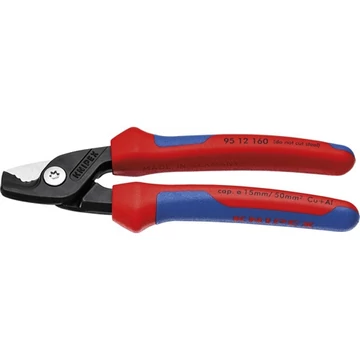 Knipex kábelolló többkomponensű markolattal 160mm karcsú fejalak