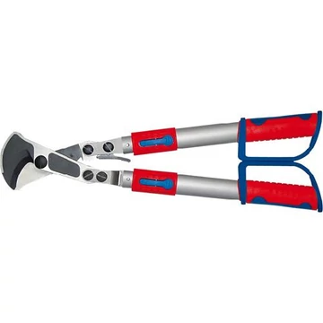 Knipex racsnis kábelolló teleszkópos, többkomponensű nyél 570mm