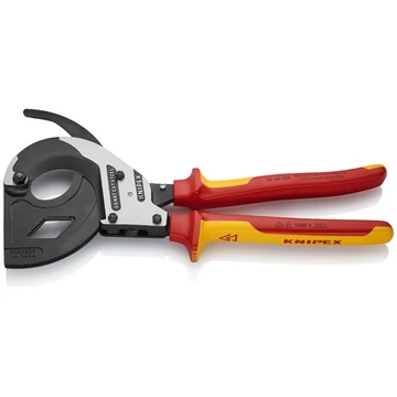 Knipex VDE racsnis kábelvágó 320mm (60mm/600mm2)