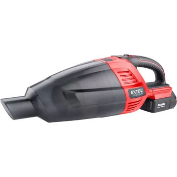 Extol Premium akkus porszívó, Share20V, 20V, Li-ion, 1db akku, 1db töltő, HEPA szűrő