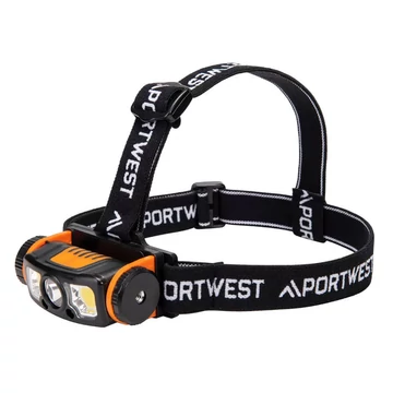 Portwest PA76 - LED mozgásérzékelős USB fejlámpa