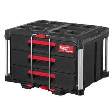 Milwaukee packout 3 fiókos tároló láda 4932472130