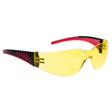 Portwest PR32 Wrap Around Pro szemüveg borostyán