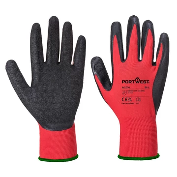 Portwest A174 Flex Grip latex védőkesztyű