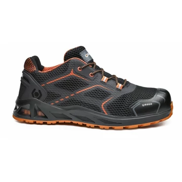 Base B1004 K-Step S3 Src Munkavédelmi Félcipő Fekete/Narancs Színben