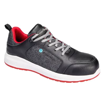 Portwest FC07 - Eco Composite Trainer S3S SR fekete/piros