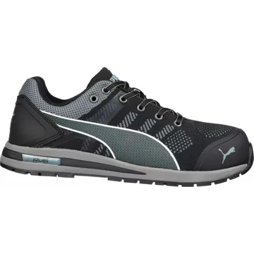 Puma Elevate Knit Black Munkavédelmi Félcipő S1p