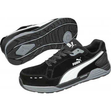 Puma Airtwist Black Low Munkavédelmi Félcipő S3