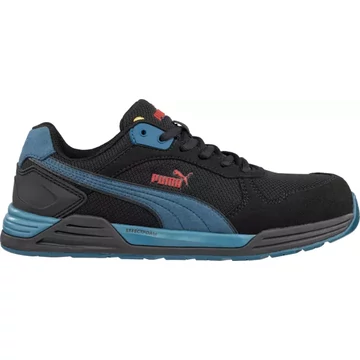 Puma Frontside Blk/Blue Low S1p Esd Hro Src Munkavédelmi Cipő
