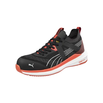 Puma Turbo BLK/Red S1PS ESD FO HRO SR munkavédelmi cipő