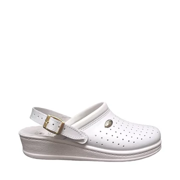 Sanital Light 1346 női klumpa - pántos - fehér - Berb Szerszám