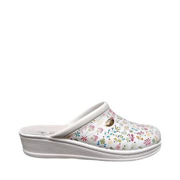 Sanital Light 4350 női klumpa - zárt - virág mintás - Berb Szerszám