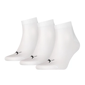 Puma unisex zokni - 3pár/csomag fehér