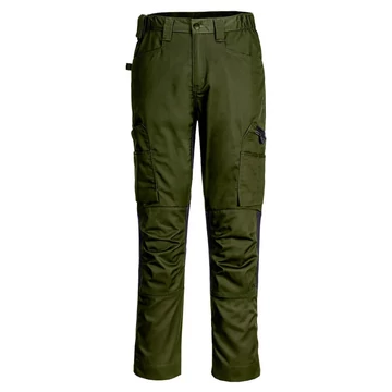 Portwest WX2 Eco Stretch Trade nadrág olívazöld