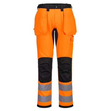 Portwest CD889 WX2 Munkaruha Eco Hi-Vis lengőzsebes láthatósági nadrág, narancs - Berb Szerszám
