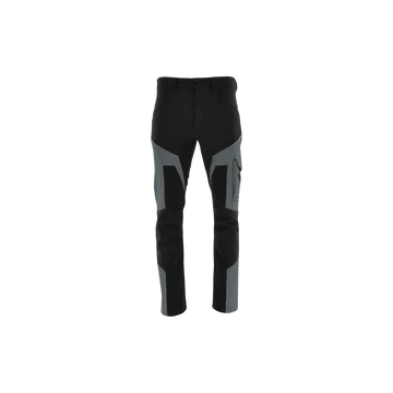 Sara Comfort Winter - Munkaruha Bélelt Softshell Deréknadrág fekete/szürke - Berb Szerszám