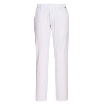 Portwest S232 Stretch Slim Chino nadrág fehér