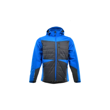 Sara Comfort Winter Hybrid bélelt kabát sötétszürke/égkék - Berb Szerszám