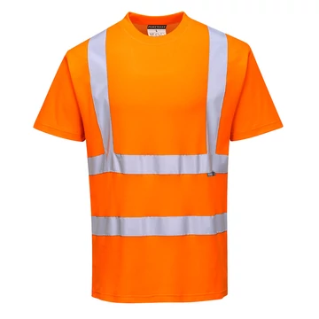 Portwest S170 Cotton Comfort rövid ujjú láthatósági póló, narancs - Berb Szerszám