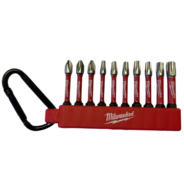 Milwaukee bit karabineres 10 részes 4932480941
