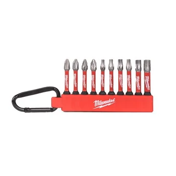 Milwaukee bit készlet 10db karabineres 4932492939