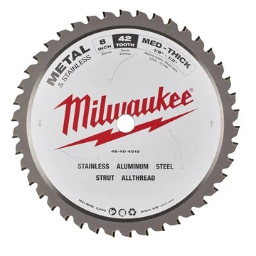Milwaukee körfűrészlap 203x15,8; 42z 48404515